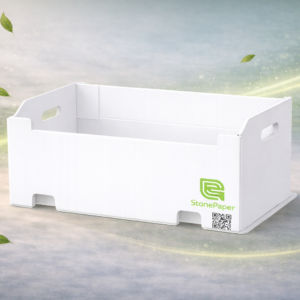 Caisse Ouverte Écologique StonePaper - Grande Capacité